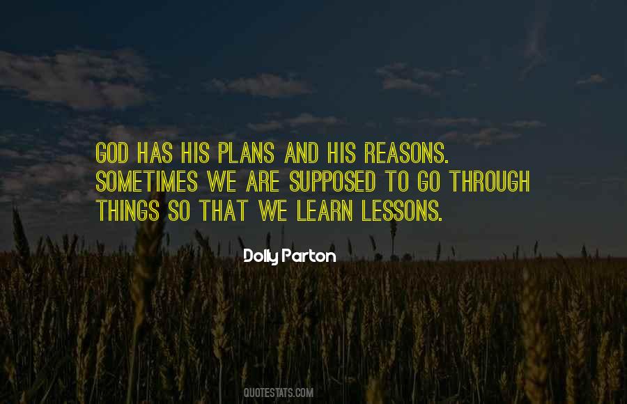 Lessons To Learn Quotes #156267