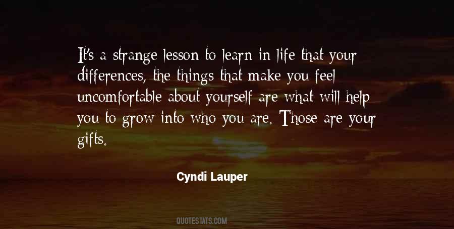 Lessons To Learn Quotes #1572486