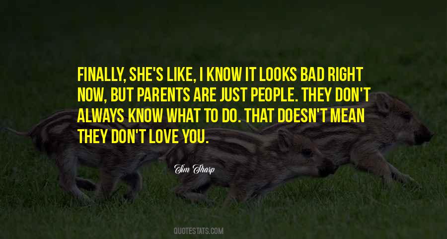 Doesn't Mean I Don't Love You Quotes #1690292