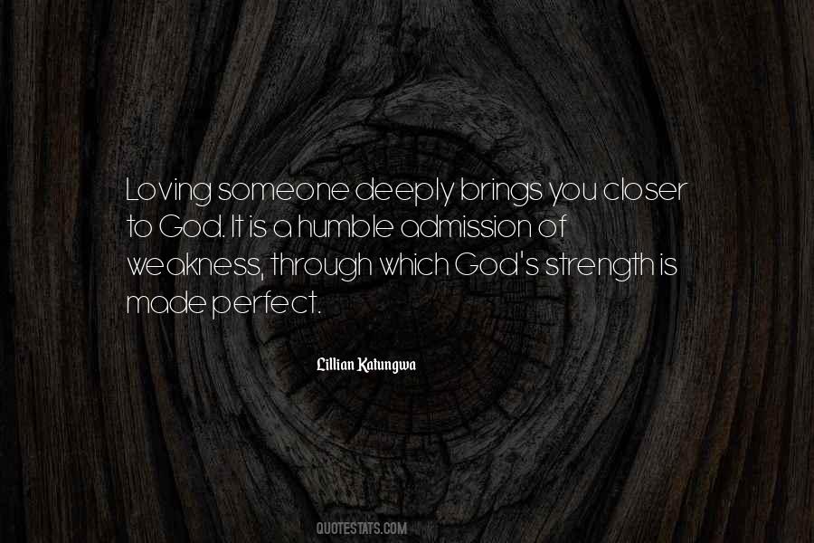 Strength Humble Quotes #1853937