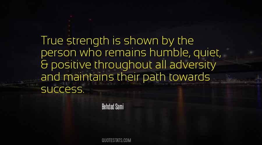 Strength Humble Quotes #596776