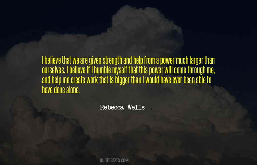 Strength Humble Quotes #845000
