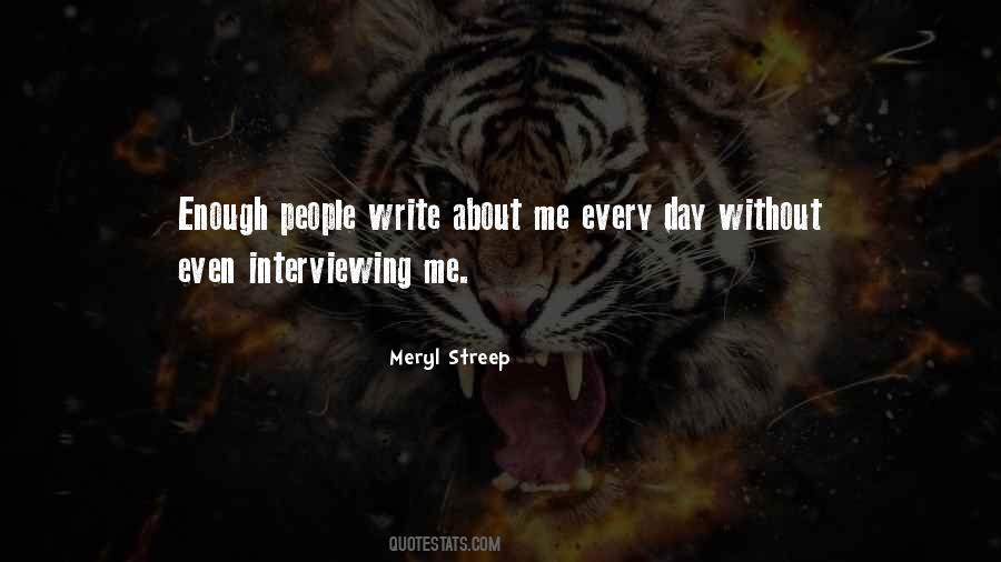 Quotes About Interviewing People #100871