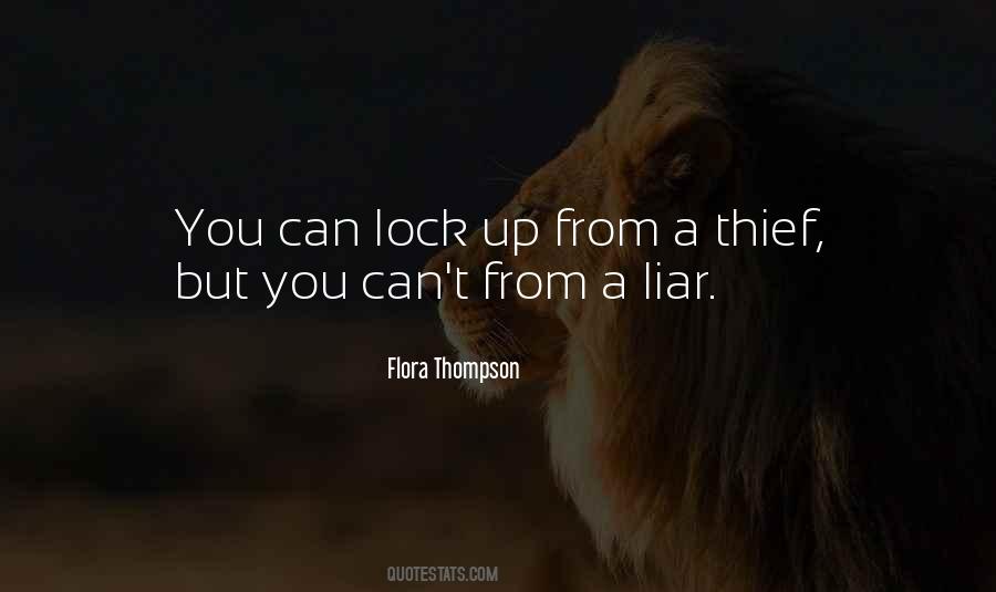Liars Thieves Quotes #746635