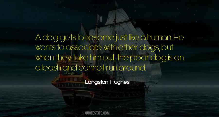 Dog And Human Quotes #448928