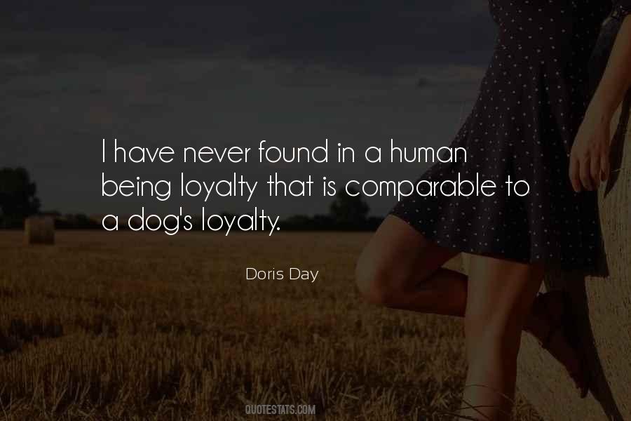 Dog And Loyalty Quotes #488227