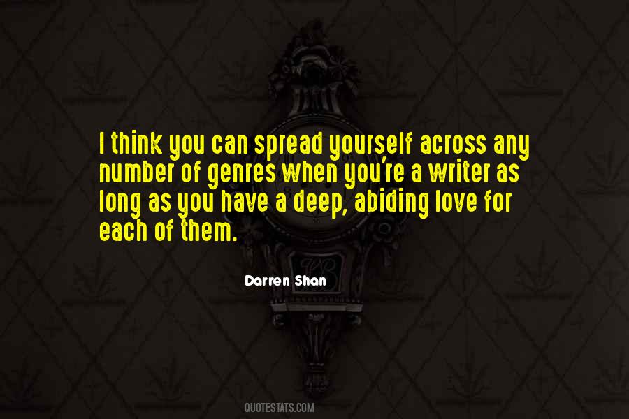 Quotes About Love Genres #449223