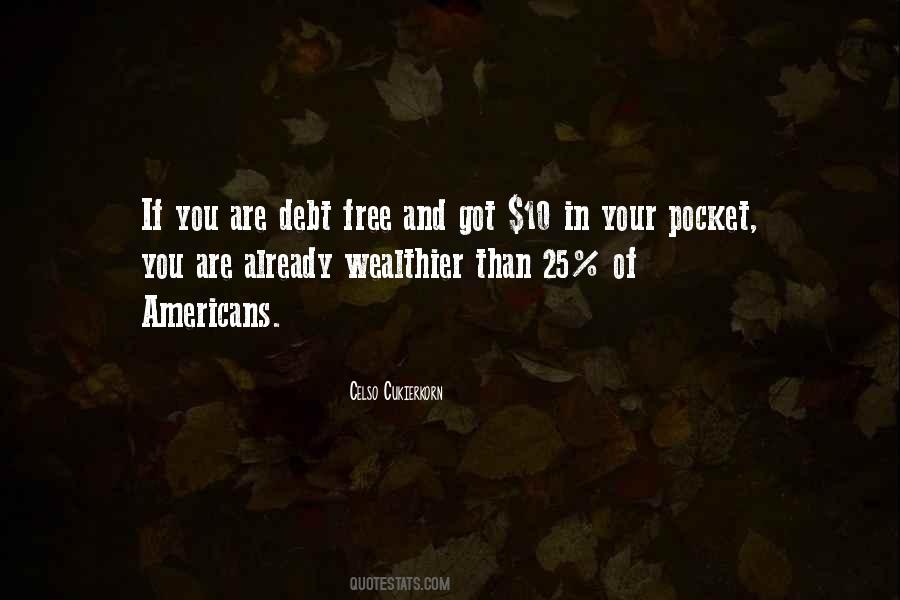 Best Debt Free Quotes #1819625