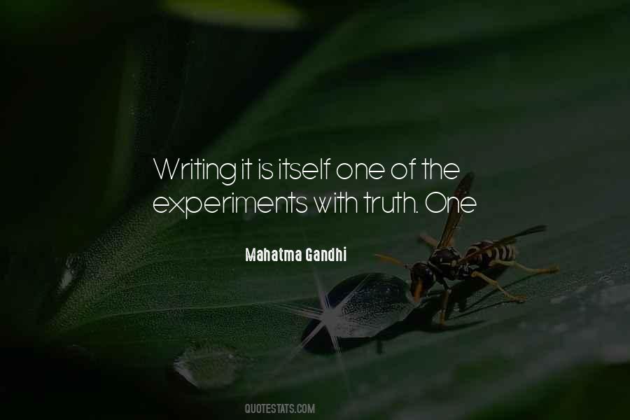 My Experiments With Truth Quotes #972316