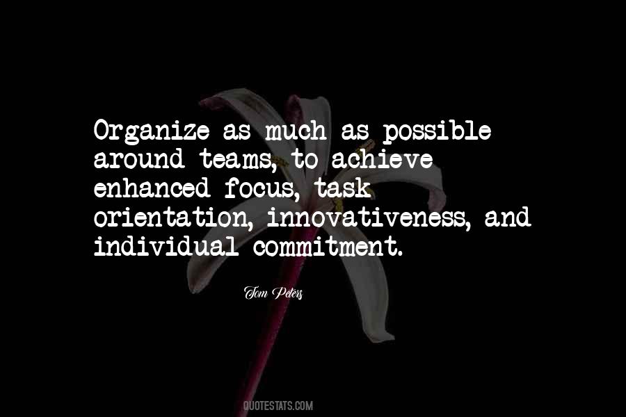 Commitment To Your Team Quotes #622444