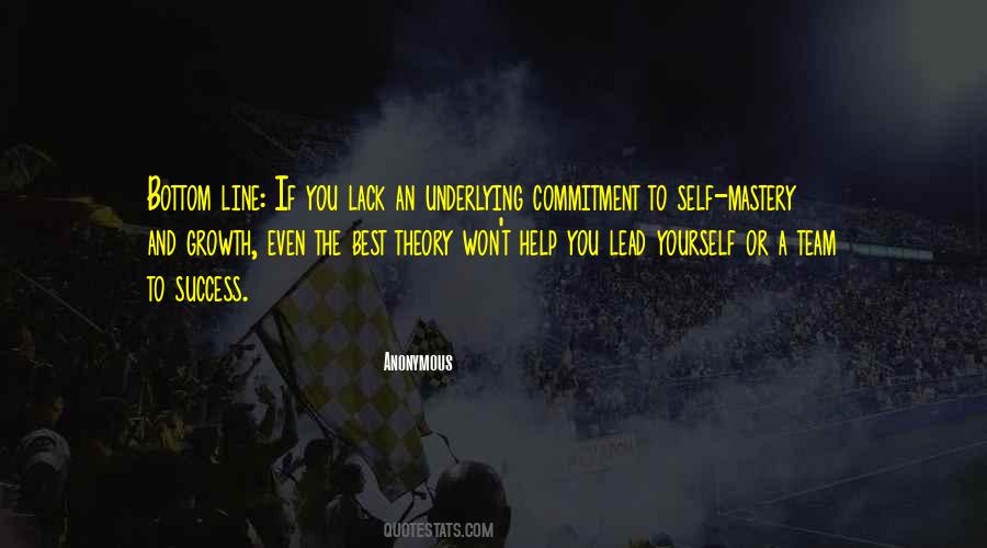 Commitment To Your Team Quotes #791207
