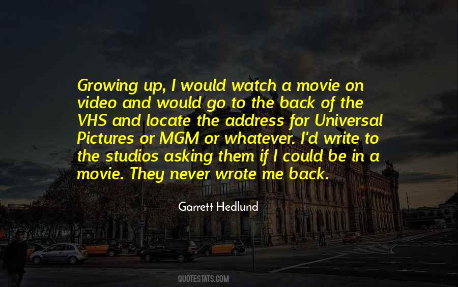 Universal Studios Movie Quotes #1676357