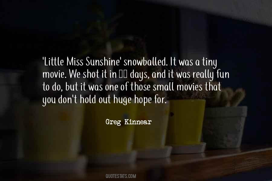Miss Sunshine Quotes #613800