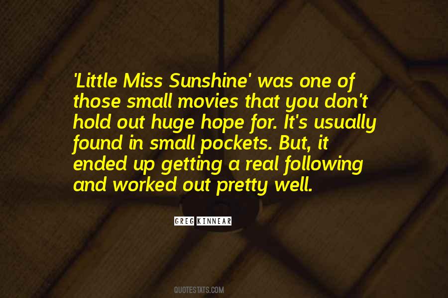 Miss Sunshine Quotes #798131