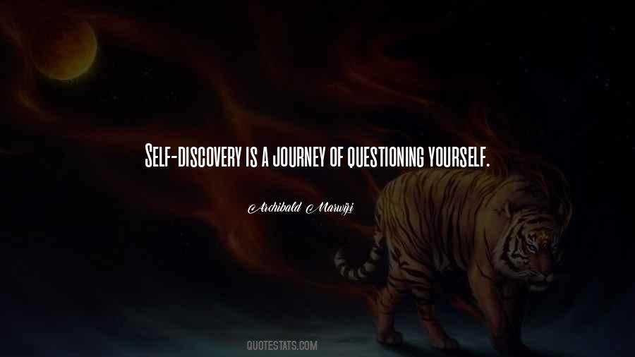 A Journey Of Self Discovery Quotes #386262