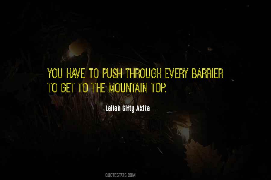 Quotes About The Mountain Top #1549084