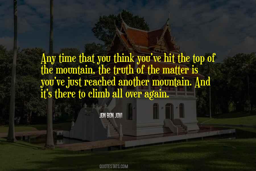 Quotes About The Mountain Top #885182