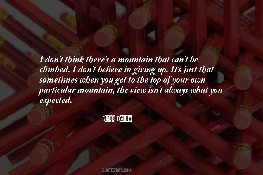 Quotes About The Mountain Top #905679