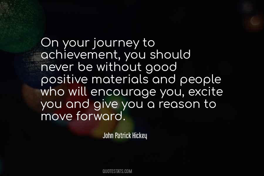 Journey Positive Quotes #1772297