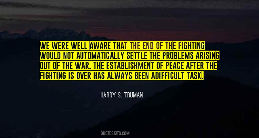 After War Comes Peace Quotes #1083949