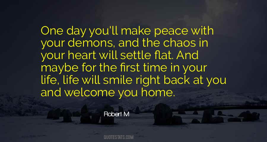 Make Peace With Yourself Quotes #18748
