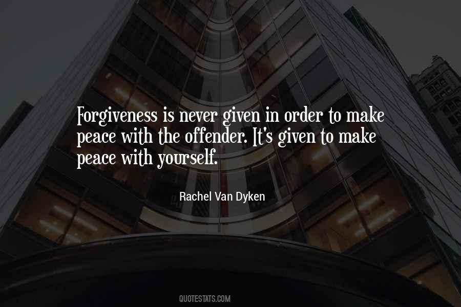 Make Peace With Yourself Quotes #254063