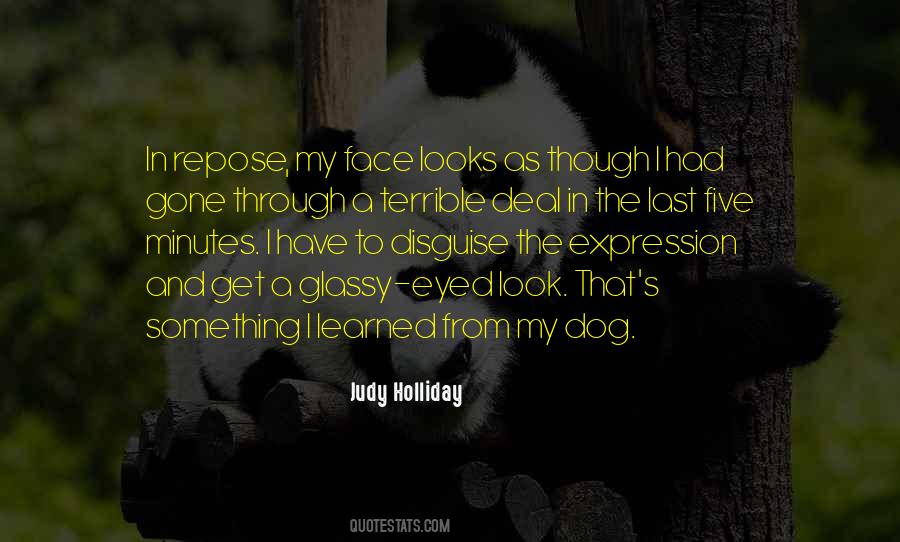 Dog Face Quotes #1699826