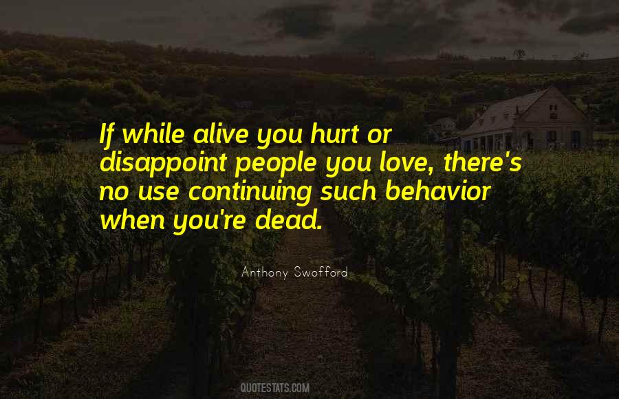 Quotes About Hurt And Disappointment #856395