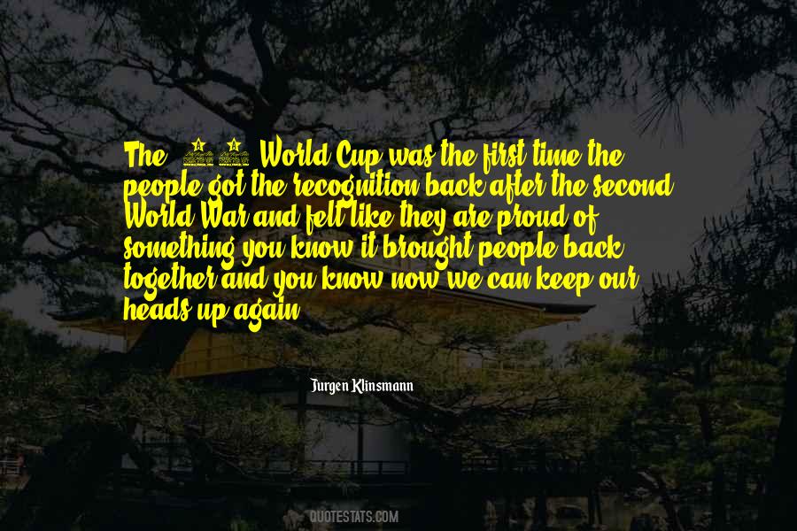 Brought You Back Quotes #1422626