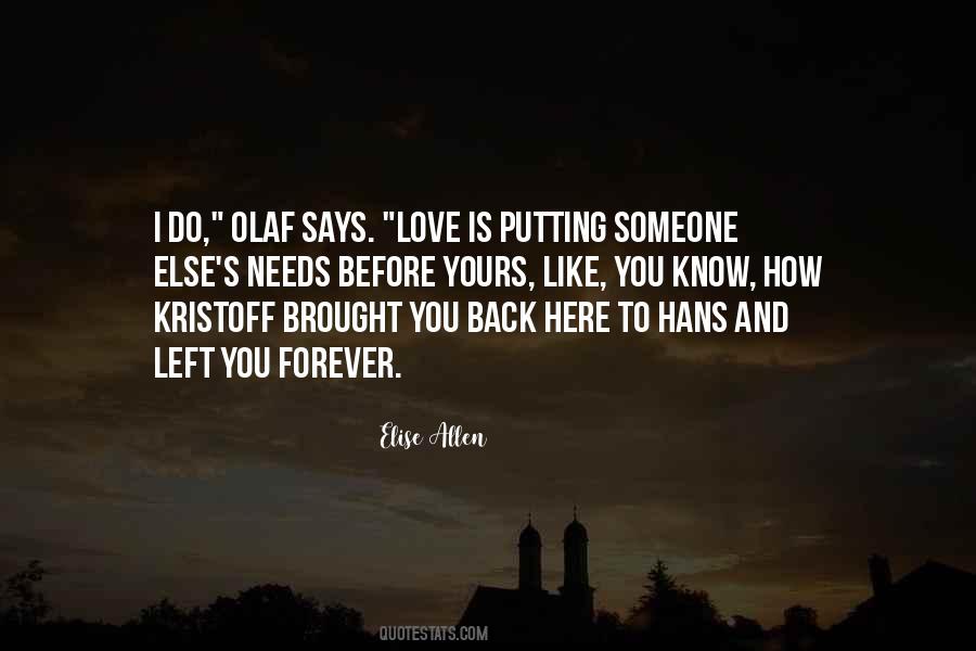 Brought You Back Quotes #428819