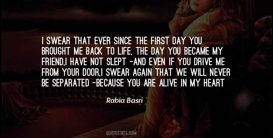 Brought You Back Quotes #431497