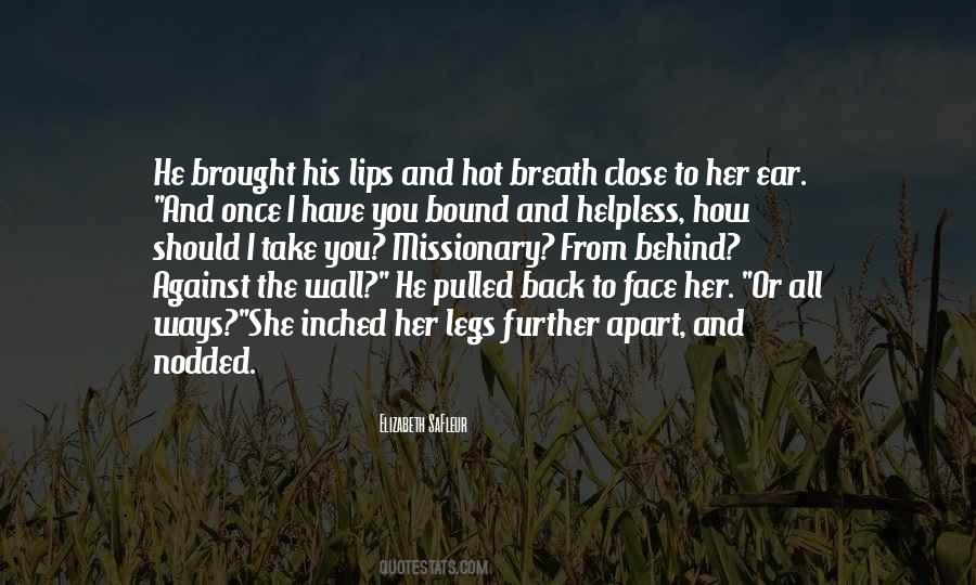 Brought You Back Quotes #546211