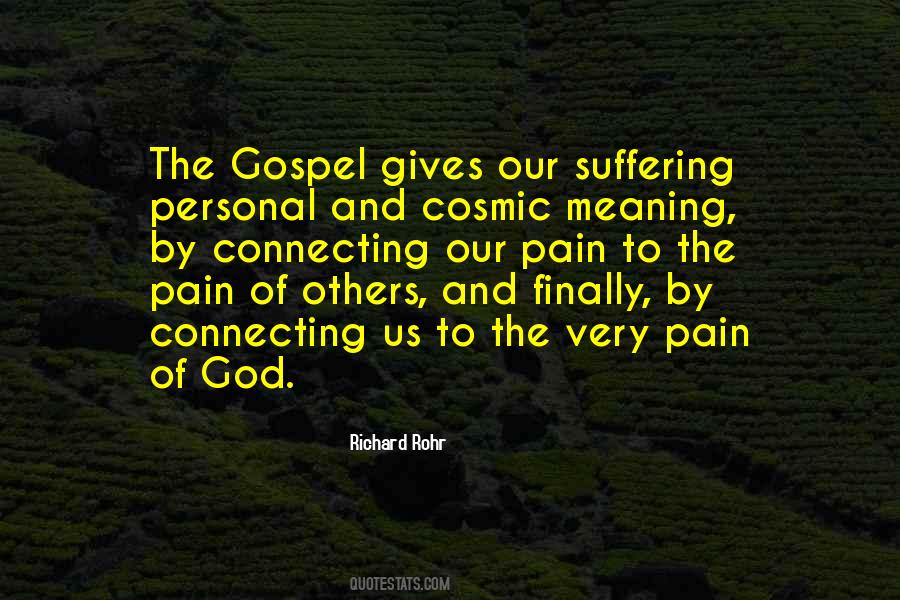 Why God Gives Us Pain Quotes #961612