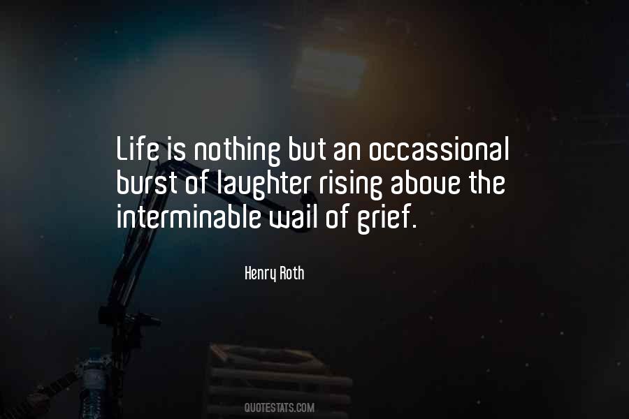 Laughter And Grief Quotes #64426