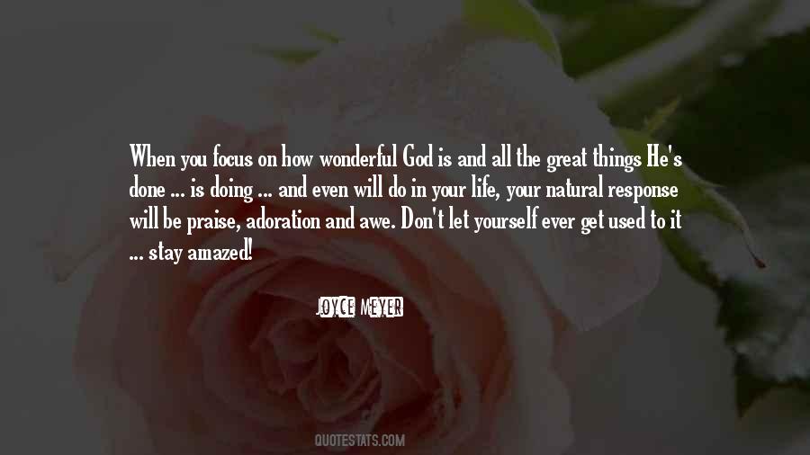 Get Used To Things Quotes #803153