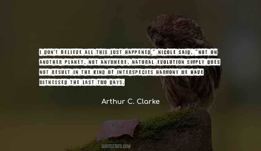 Quotes About Interspecies #975394