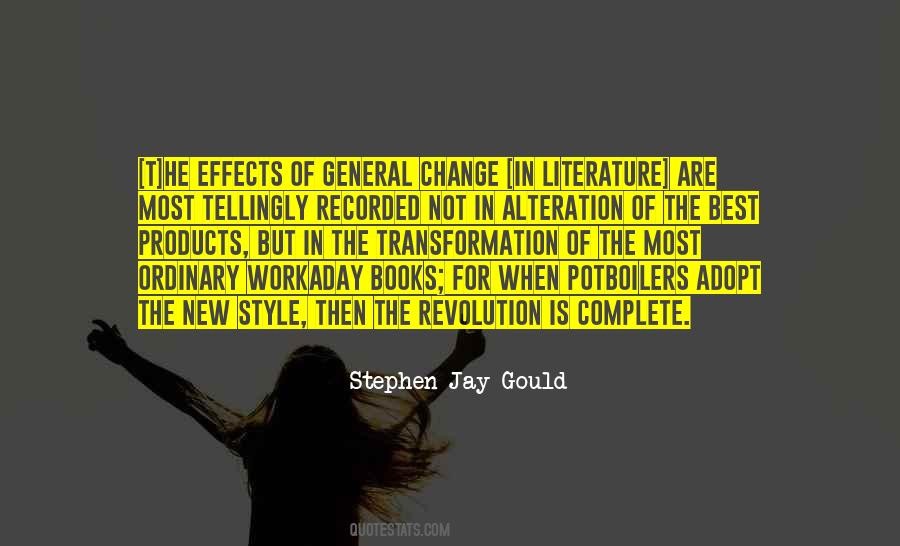 Quotes About Change Literature #1531862