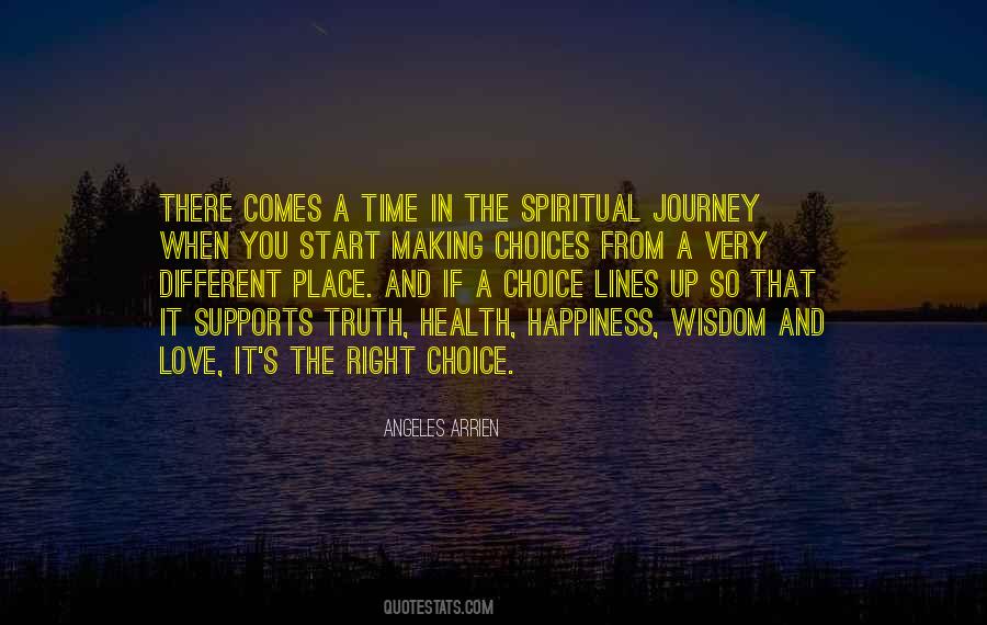 Making The Right Choices Quotes #1183483