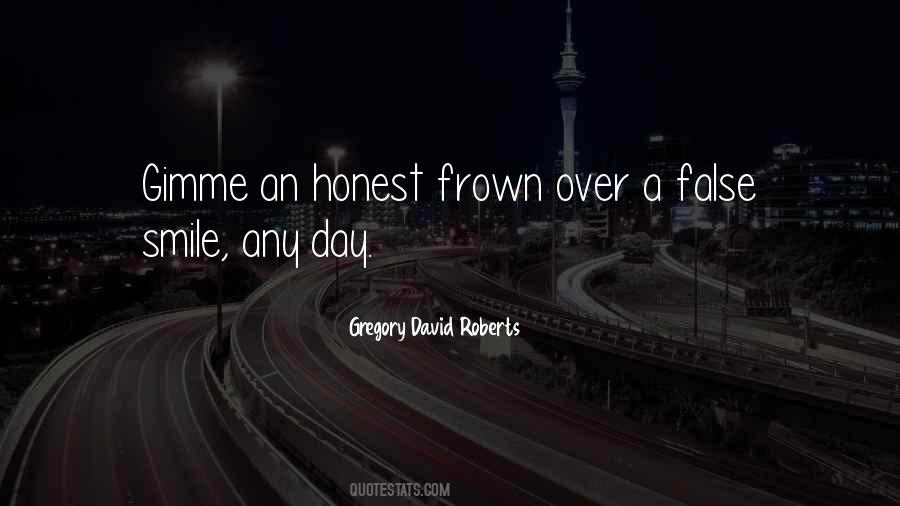 Honest Smile Quotes #1562216