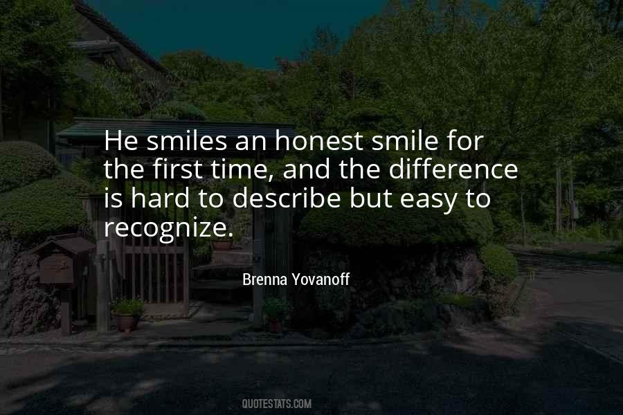 Honest Smile Quotes #405704