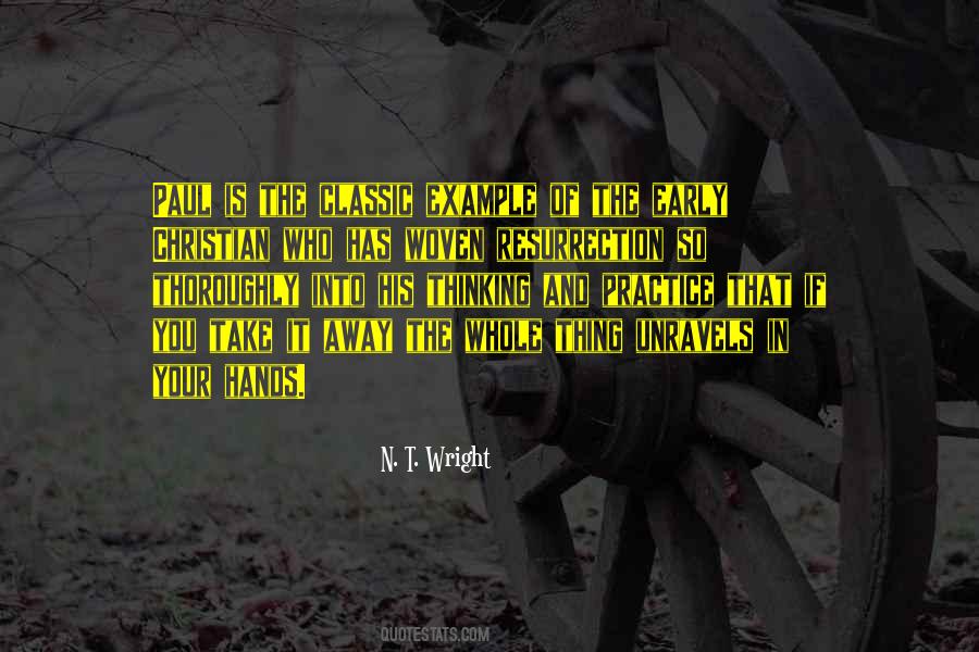 N T Wright Resurrection Quotes #838041