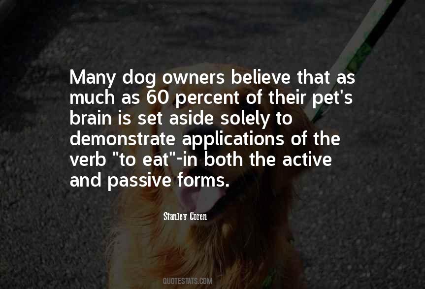 Dog Owners Quotes #1833294