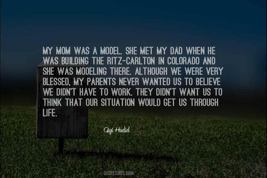 Blessed To Be Her Mom Quotes #106855