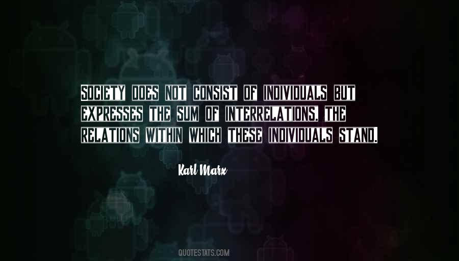 Quotes About Interrelations #1115110