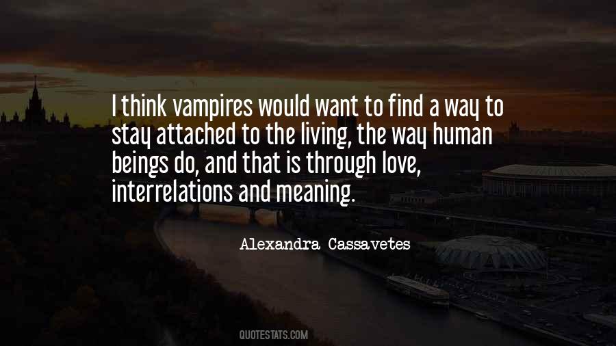 Quotes About Interrelations #869612