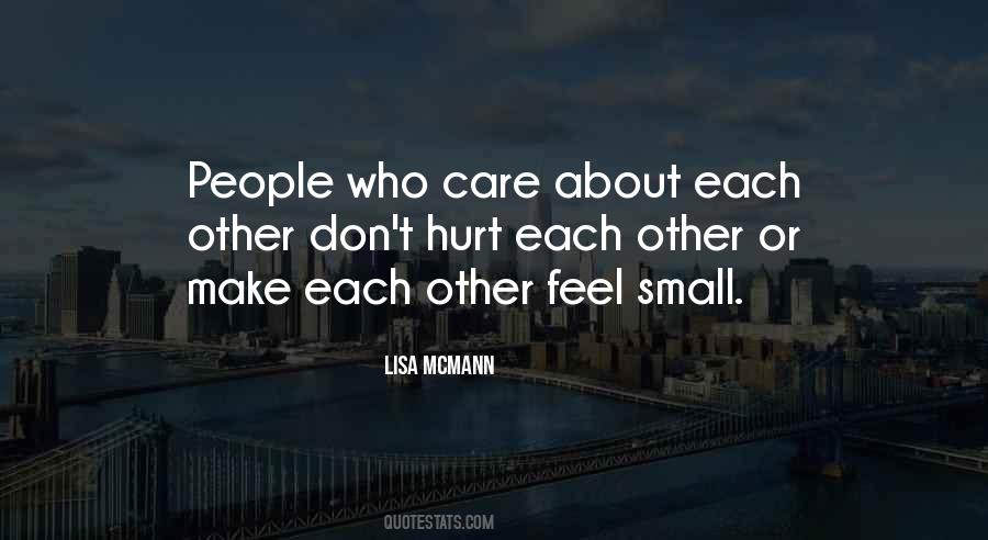 Quotes About Care About Other #462654