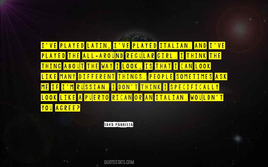 The Thing About Me Quotes #209784