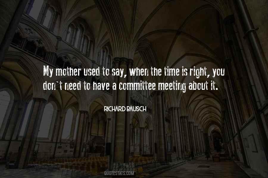 Meeting Time Quotes #1601891