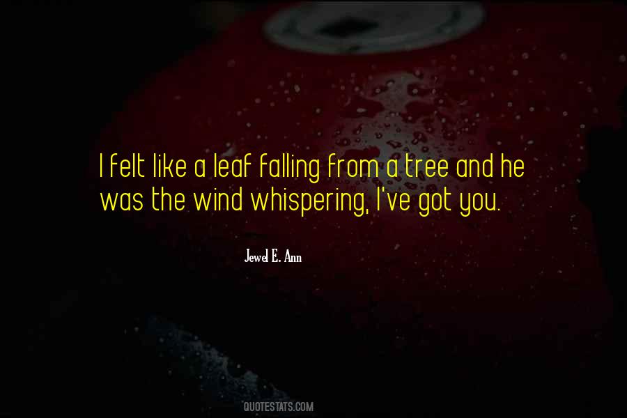 Falling Tree Quotes #238192