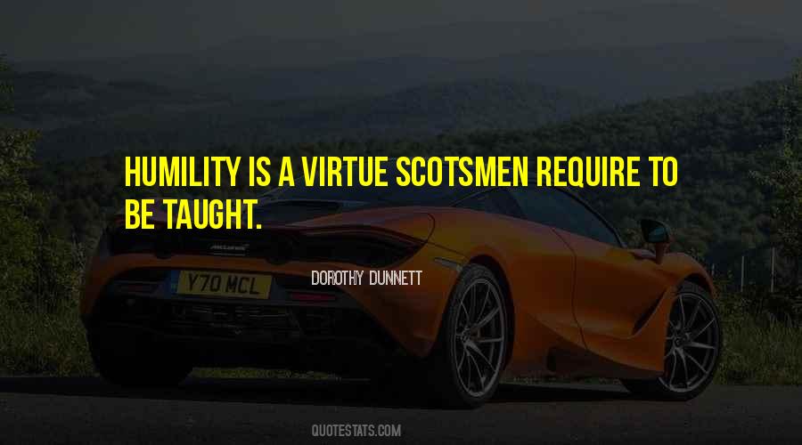 Humility Is A Virtue Quotes #590439